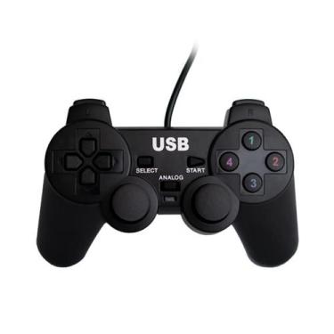 Imagem de Controle Joystick Usb Games Retro Computador Ps2 Raspberry - Ketchup