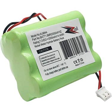 Imagem de ZZcell Bateria de substituição para 2Gig BATT1, BATT1X, BATT2X, 6MR2000AAY4Z, GC2 2GIG-CNTRL2 2GIG-CP2, GCKIT311, 228844, Sistema de alarme Go Control Panel 10-00013-001, PERS-4200, 7,2V, 20000 mAh