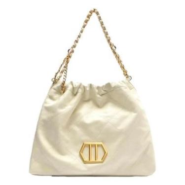 Imagem de Bolsa Arezzo Couro Hobo Esther Feminina-Feminino