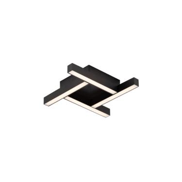 Imagem de Plafon Newline Fit Led 680 Bivolt Preto 3000k Luz Amarela