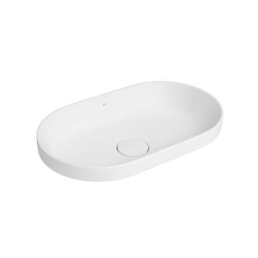 Imagem de Cuba De Sobrepor Deca Slim 50x30 L.24050.17 Oval Branca