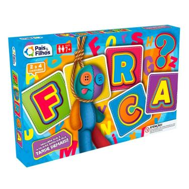 Imagem de Jogo De Tabuleiro Forca - 128 Itens