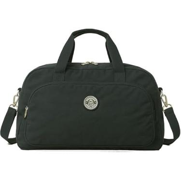 Imagem de Bolsa de Viagem Esportiva, academia viagens, auxiliar de mala bordo, Grande Capacidade, Alça Transversal (PRETO)