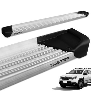 Imagem de Estribo Lateral Duster 2012 a 2024 Aluminio Natural A3 Gtnox