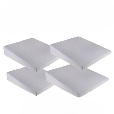 Imagem de Travesseiro Anti-refluxo Adulto c/Capa Rampa Berço Grávida Ativa Circulação Sanguínea Alivia Dor(4 UNIDADES)