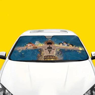 Imagem de Protetor De Para-sol De Carro Divertido Animal De Uma Peça Visor De So