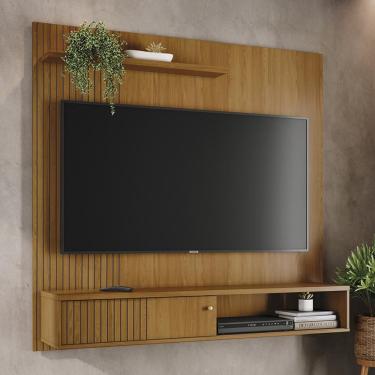 Imagem de Painel Bancada Suspensa 1 Porta Tvs até 65 polegadas Aurora