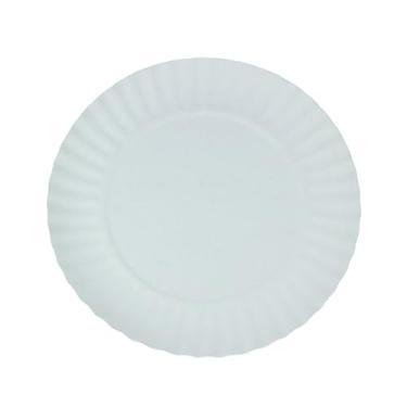 Imagem de Tamarozzi Kit com 5 Pacotes de Pratos Descartáveis Brancos Nº10, 35,5cm, 100 Unidades por Pacote