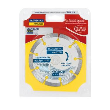 Imagem de Disco de Corte Diamantado Segmentado 4.3/8" Tramontina Standard