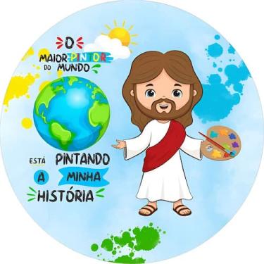 Imagem de Capas Painel Redondo Mini De Mesa Festa Decoração Diversas - Use Thuco