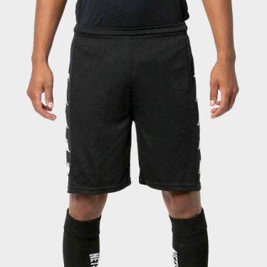 Imagem de Calção Shorts Kappa Long Masculino - Preto