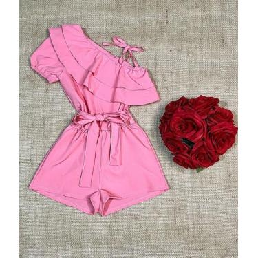 Imagem de macaquinho infantil menina modinha mini diva blogueirinha moda festa -