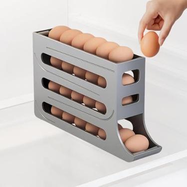 Imagem de Suporte deslizante para ovos na geladeira