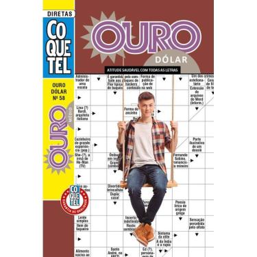 Imagem de Palavras-Cruzadas Diretas Coquetel Ouro Dólar 58: Nível médio