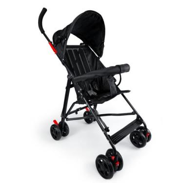 Imagem de Carrinho De Bebê Para Passeio Guarda chuva Leve, Capota Com Visor, Ros
