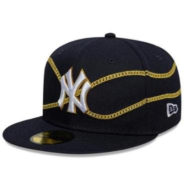 Imagem de Boné New Era 59FIFTY New York Yankees MLB Marinho-Unissex