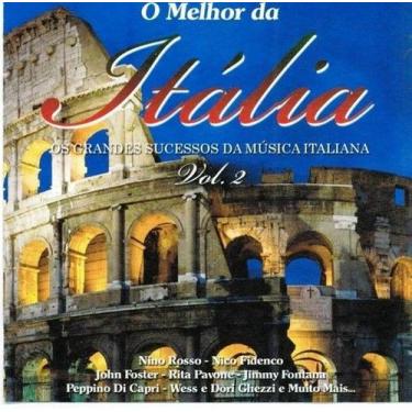 Imagem de CD O Melhor da Itália 25 Sucessos Música Italiana Original - RHYTHM AN