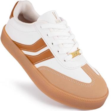 Imagem de Tenis Vizzano Feminino Casual Moda 1444.100, Caramelo, 37