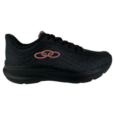 Imagem de Tenis Esportivo Feminino Olympikus Venus 3 Cor:PretoTamanho:34, Preto,