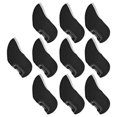 Imagem de KIMISS 10 Peças Capas de Cabeça de Neoprene Com Janela Transparente-protetor de Clube de Ferro para Canhotos e Destros (#4)