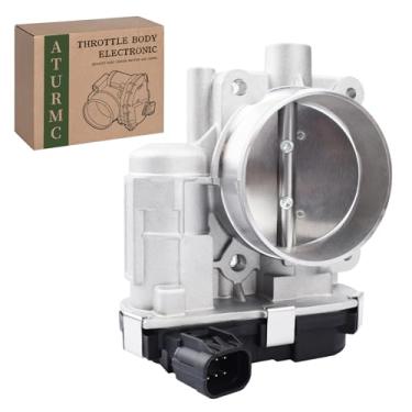Imagem de ATURMC Conjunto de corpo do acelerador eletrônico S20009 compatível com Buick Lucerne Terraza Chevrolet Equinox Impala Malibu Uplander Pontiac G6 Saturn Vue 3.4L 3.5L 3.9L V6 Substitui #12609500 977