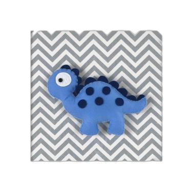 Imagem de Quadro Decorativo Dino Estegossauro Quarto Bebê Infantil