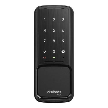 Imagem de Fechadura Digital Sobrepor Senha Preto - Intelbras