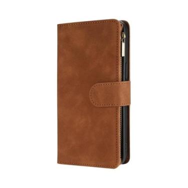 Imagem de Capa De Couro Para Samsung Galaxy S24 Ultra S23 FE S22 plus A14 A15 A5