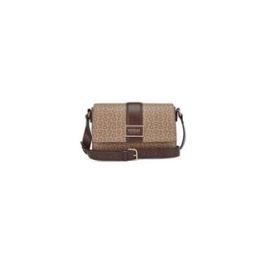 Imagem de Bolsa Isabella Flap Crossbody Caramelo-Feminino