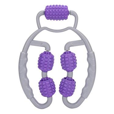 Imagem de Massageador muscular, bastão de massagem com rolo de bom efeito, massagem corporal para massagem muscular