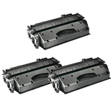 Imagem de Kit 3 Toners 505A 05A 280A 80A Para P2035 2055 Pro 400 M401