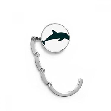 Imagem de Gancho de mesa de golfinho Blue Ocean Streamline com fecho decorativo dobrável