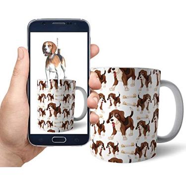 Imagem de Caneca"Beagle" - Polímero