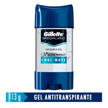 Imagem de Desodorante Gillette Cool Wave Antitranspirante Masculino Gel 113g 113g
