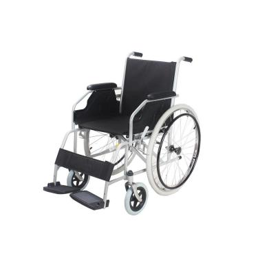 Imagem de Cadeira De Rodas Aço Dobrável Assento 44 Cm Dellamed D100