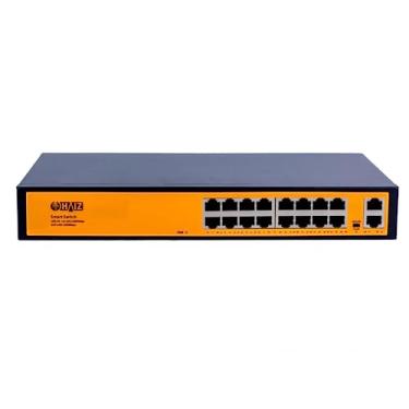 Imagem de Haiz Switch Poe Smart 16 Portas Gigabit + 02 Portas Uplink Gigabit 10/100/1000 HZ-1016GBPOE