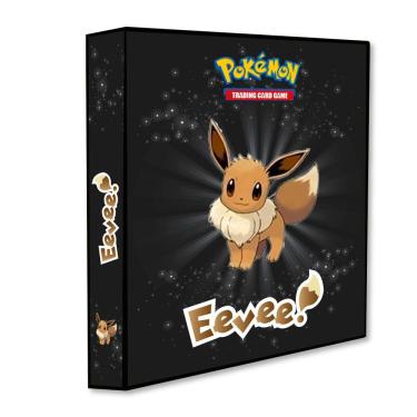 Imagem de Álbum Pasta Fichário Pokemon Eevee Evoluções Capa Dura Reforçado para Colecionar Cards Cartas Copag