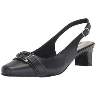 Imagem de Easy Street Sapato feminino Connie Pump, Azul marino, 7.5 Wide