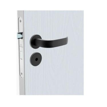Imagem de Fechadura Banheiro Soprano 778 Icaro Soprano Roseta Preta