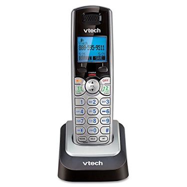 Imagem de VTech DS6101 Acessório Cordless Handset, prata / preto | Requer um sistema de telefone DS6151 Series para operar