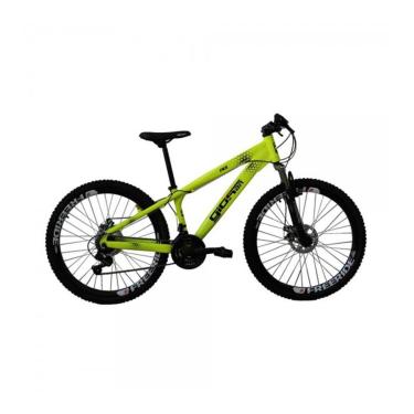 Imagem de Bicicleta Gios FRX Freeride Aro 26 Freio a Disco 21 Velo Cambios Shimano Amarelo Neon-Unissex