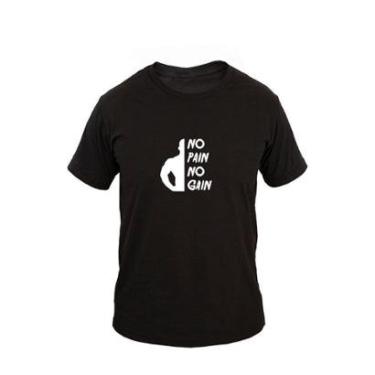 Imagem de Camiseta Masculina Algodão Manga Curta No Pain No Gain-Masculino