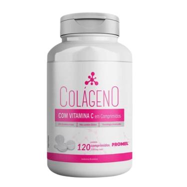 Imagem de Colágeno Hidrolisado Com Vitamina C 120 Comprimidos de 1000mg-Unissex