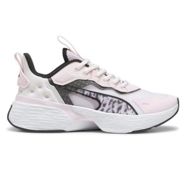 Imagem de Puma Tênis de corrida feminino Softride Sway Feline Fine - Rosa, Branco, Rosa, branco, 38 BR
