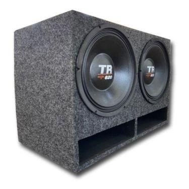 Imagem de Caixa duto régua horizontal 2 alto falante triton tr 620 4 ohms som au