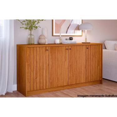 Imagem de Buffet de Sala Jantar Lia c/ 4 Portas Cinamomo - Cimol