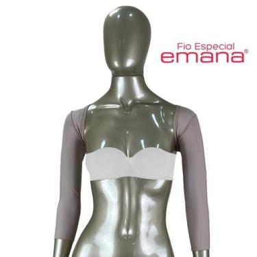 Imagem de Mangas Lipo De Braços Bolero Tecido Especial Emana New Form, PP, Marro