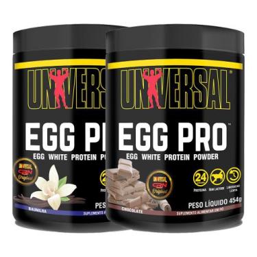 Imagem de Kit 2x Egg Pro 454g - Universal, GG, chocolate+Baunilha