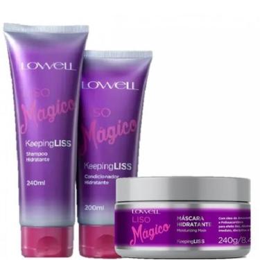 Imagem de Lowell Keeping Liss Liso Magico Duo Home Care e Mascara Capilar 240g