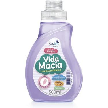 Imagem de Sabão Líquido Vida Macia Carinho e Proteção Frasco 500ml - Casa Km